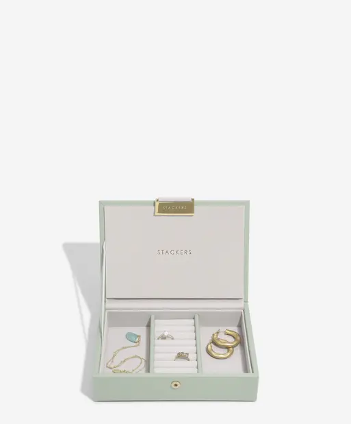Sage Green Mini Jewellery Box Lid