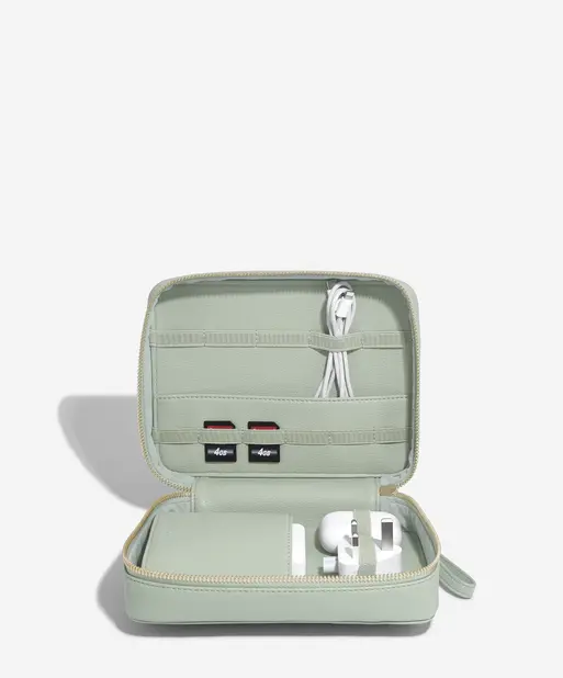 Sage Green Cable Tidy Bag