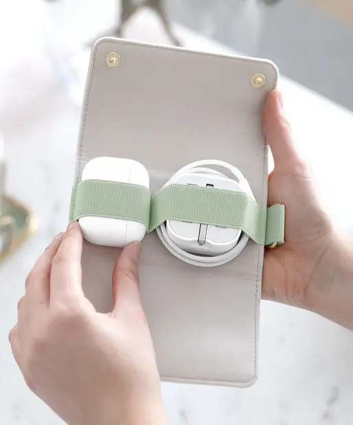 Sage Green Compact Cable Tidy