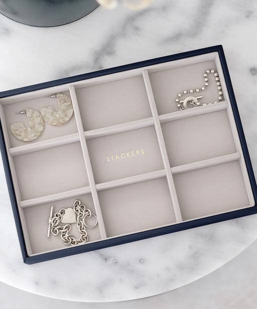 Navy Blue Classic Statement Jewellery Layer