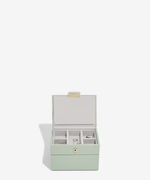 Sage Green Micro Jewellery Box