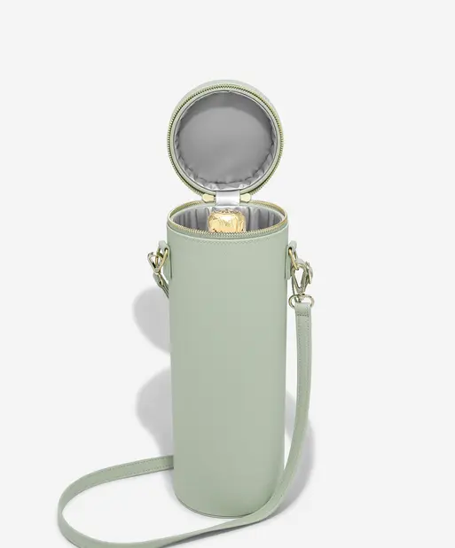 Sage Green Champagne Bottle Bag