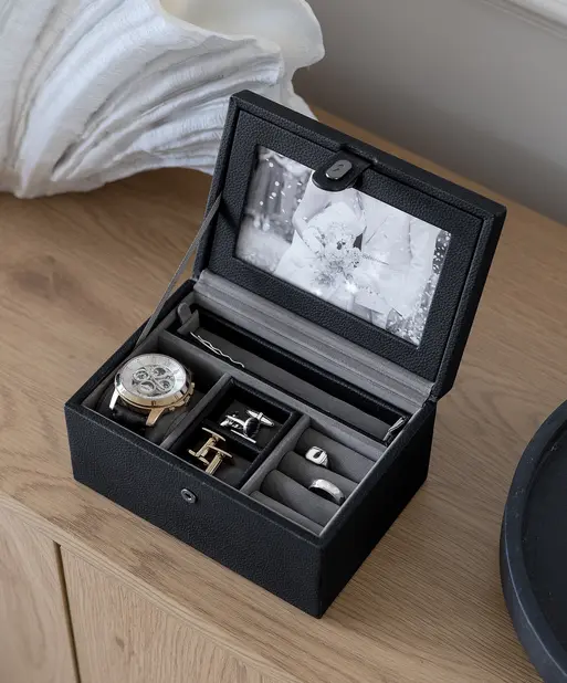 Black Luxury Photo Valet Box