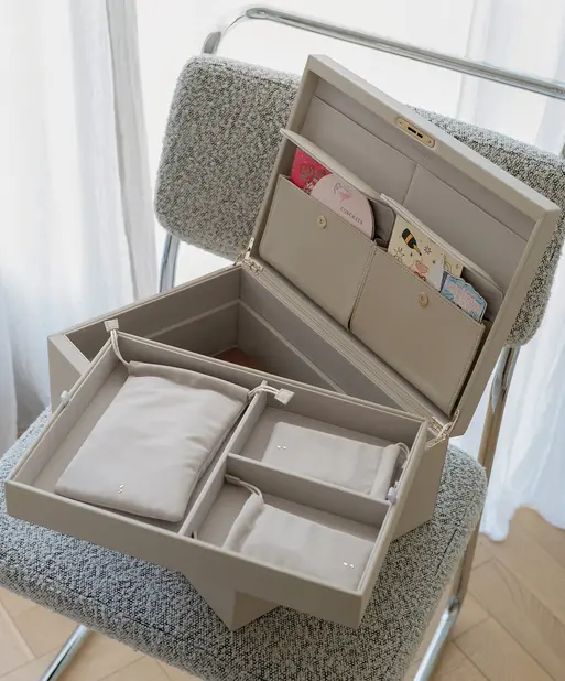 Oatmeal Keepsake Memory Box
