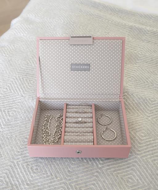Soft Pink Mini Jewellery Box Lid