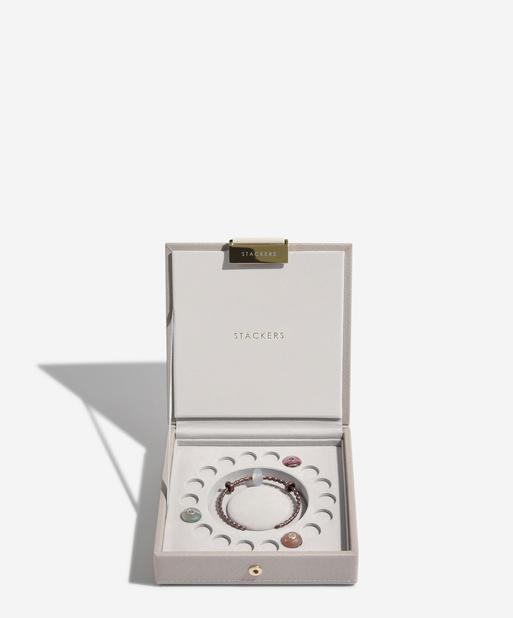 Taupe Charm Jewellery Box Lid