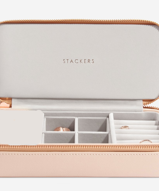 STACKER BLUSH PINK LARGE TRAVEL BOX
