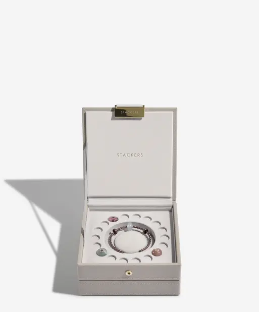 Taupe Charm Jewellery Box