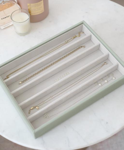 Sage Green Classic Necklace Layer