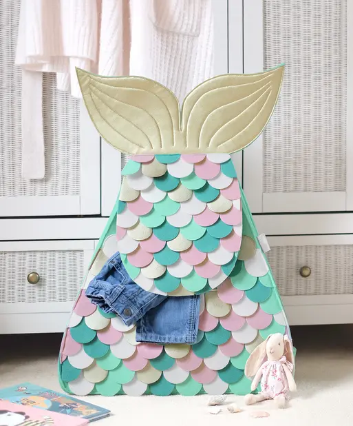 Mermaid Laundry Storage basket