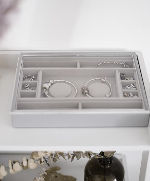 Pebble Grey Classic Multi Bracelet Layer & Display Lid