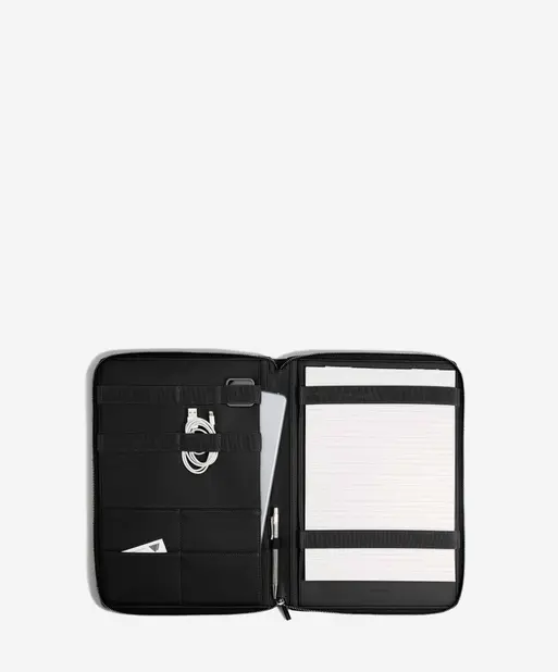 Black Pebble A4 Document Folder