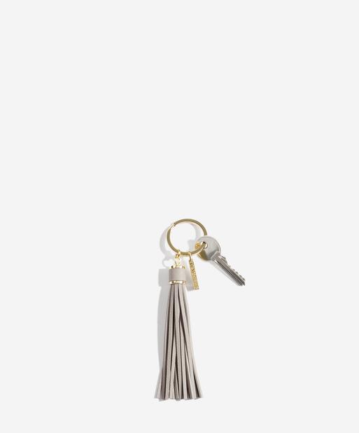 Taupe Tassel Keyring