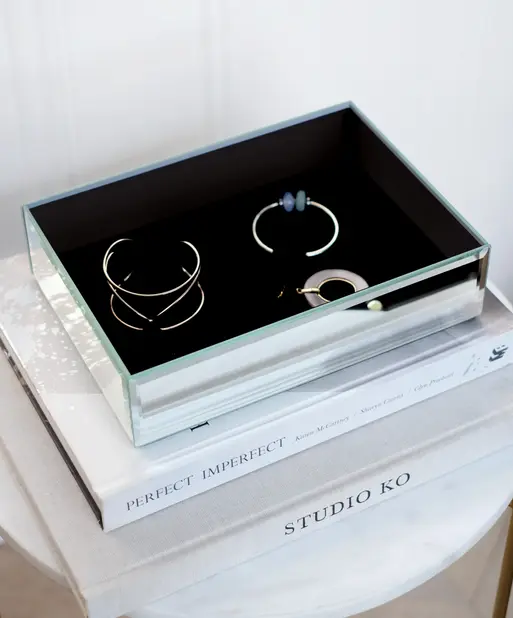 Mirror Glass Classic Chunky Jewellery Layer