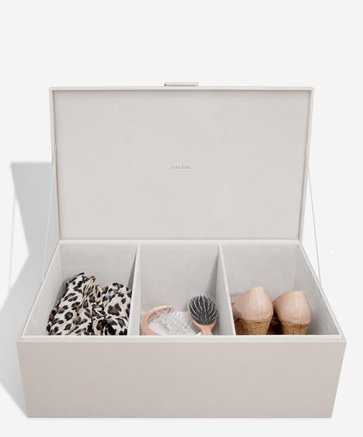 STACKERS LARGE STORAGE BOX TAUPE