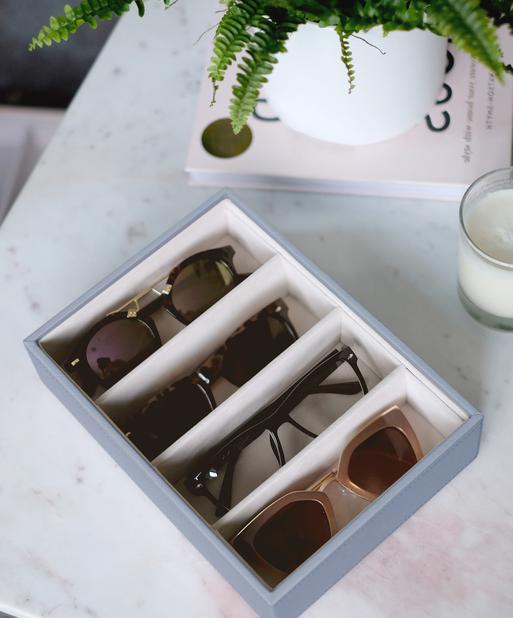 Dusky Blue Classic Glasses & Accessory Layer
