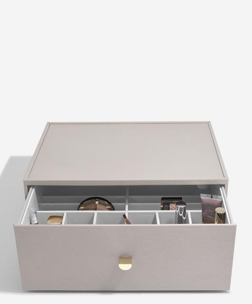 Taupe Supersize Makeup Deep Drawer
