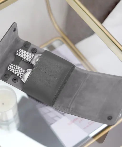 Slate Grey Double Watch Wrap