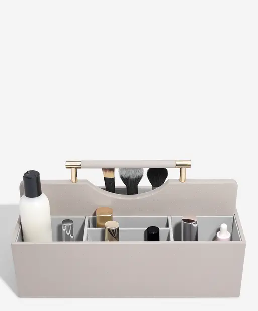Taupe Supersize Cosmetic Organiser