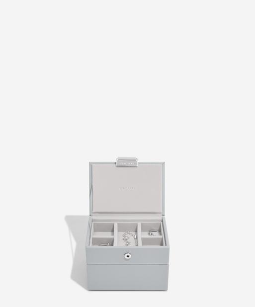 Pebble Grey Micro Jewellery Box