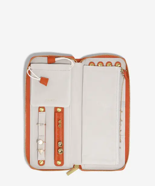 STACKERS ORANGE JEWELLERY ROLL