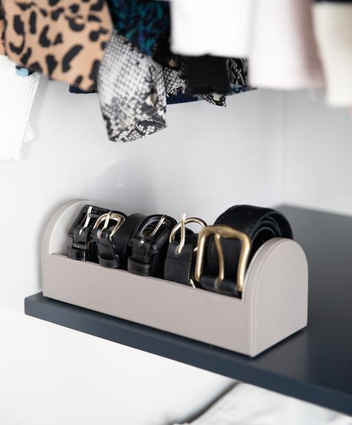 Taupe Belt Organiser