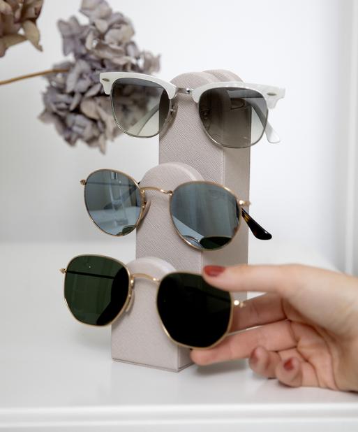 Taupe Glasses Stand
