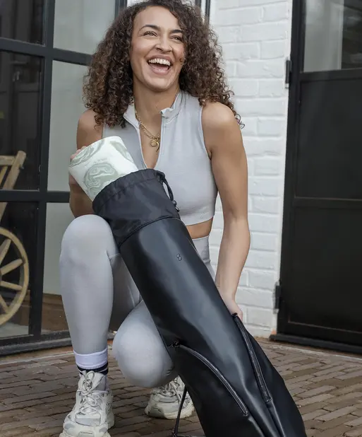 Black Yoga Bag