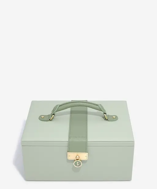 Sage Green Luxury Classic Jewellery Box