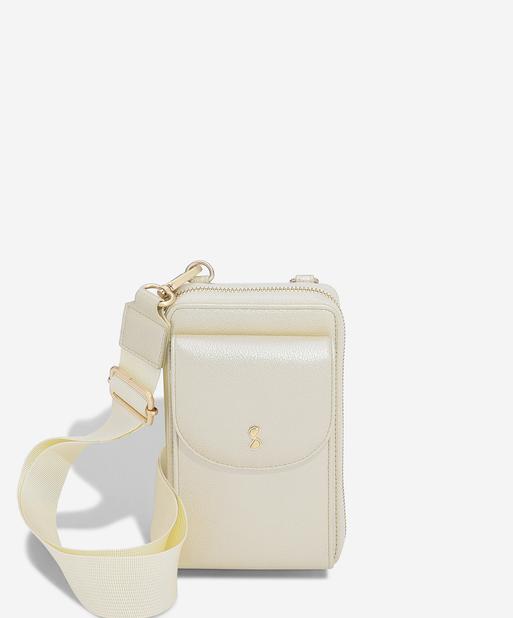 Gyöngyház crossbody keresztpántos kistáska
