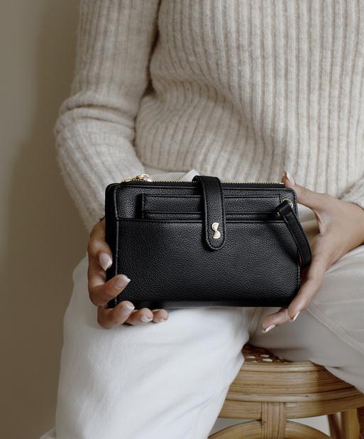 Black Large Purse