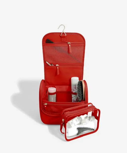 Red Hanging Washbag 