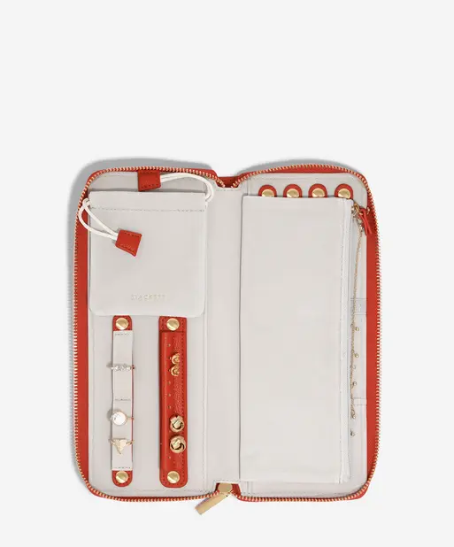 Red Jewellery Roll
