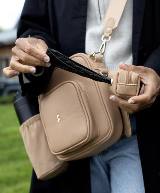 Camel Dog Walking Bag 