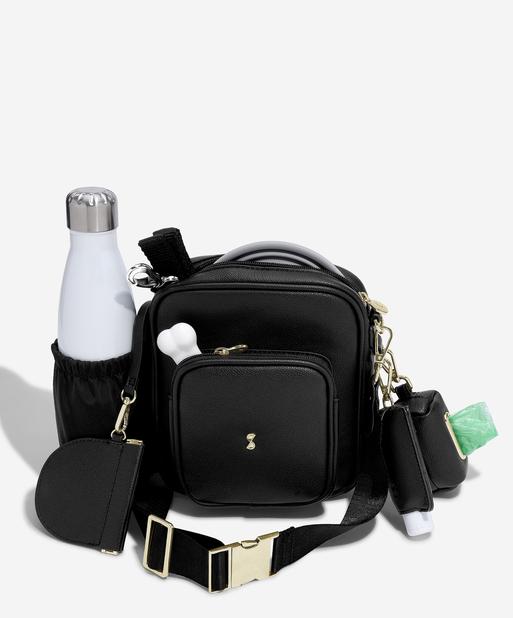 Black Dog Walking Bag