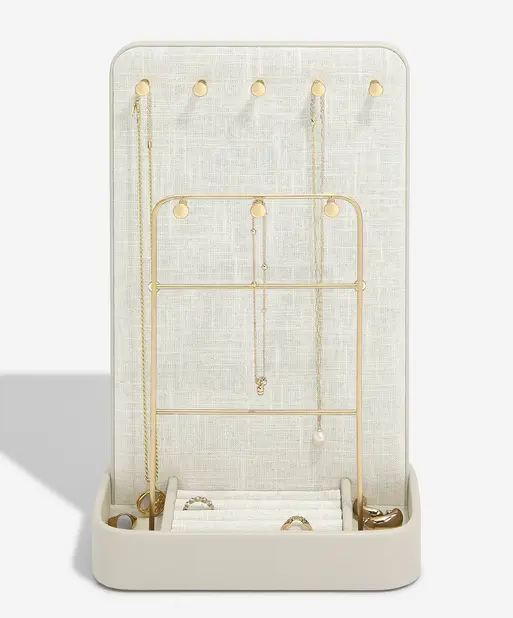 Oatmeal & Linen All-In-One Jewellery Stand