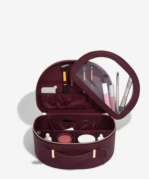 Burgundy Vanity Case