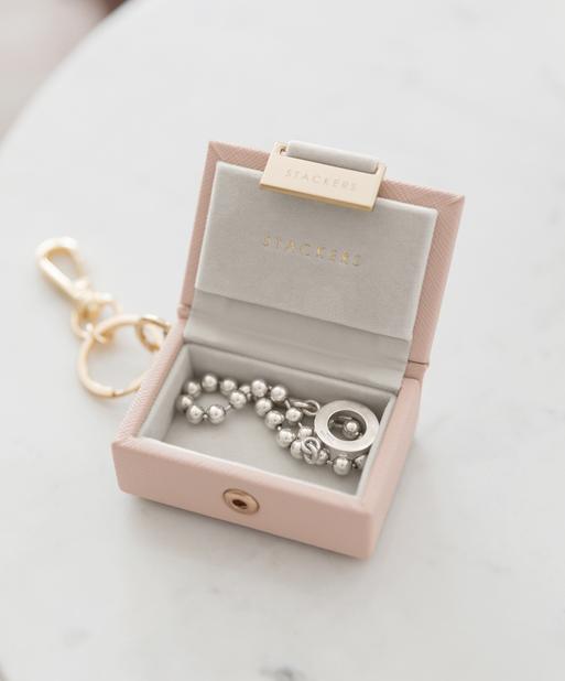 Blush Pink Nano Jewellery Box Keyring