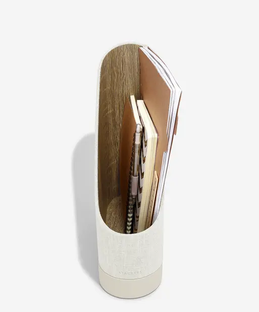 Oatmeal & Linen Magazine File