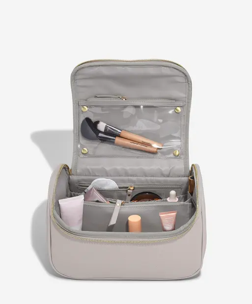 Taupe Large Cosmetic Case