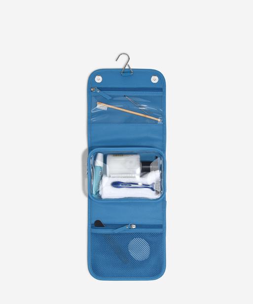 Azure Blue Small Hanging Washbag