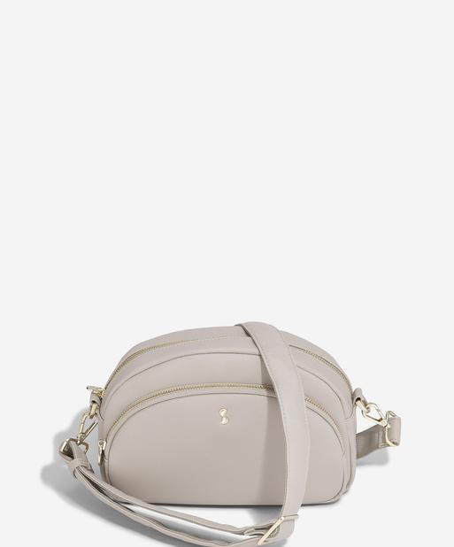 Taupe Crossbody Bag