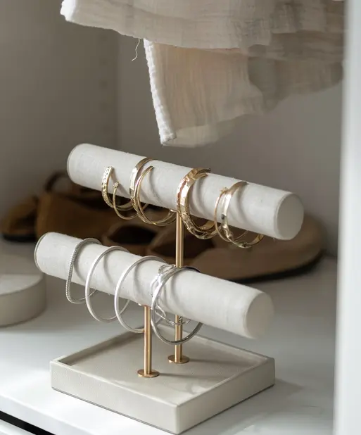 Oatmeal & Linen Bangle Display Stand