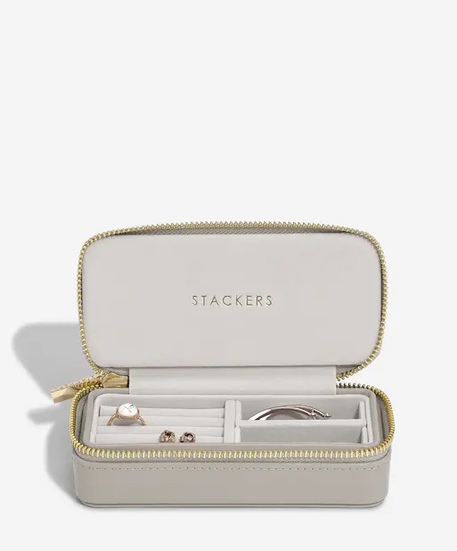 Patent Putty Medium Travel Jewellery Box