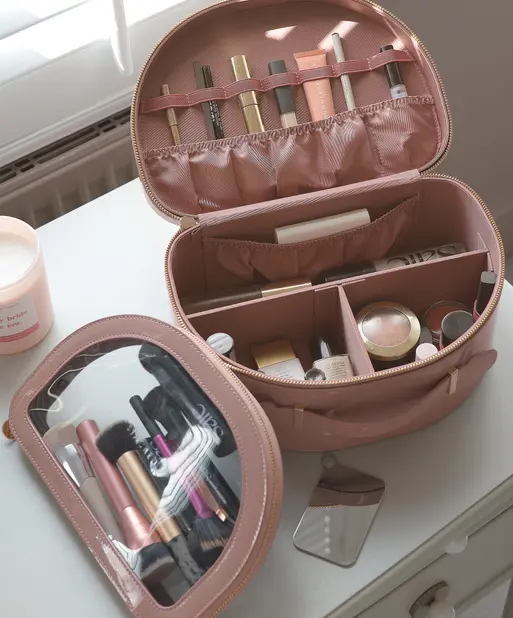 Patent Rose Vanity Case