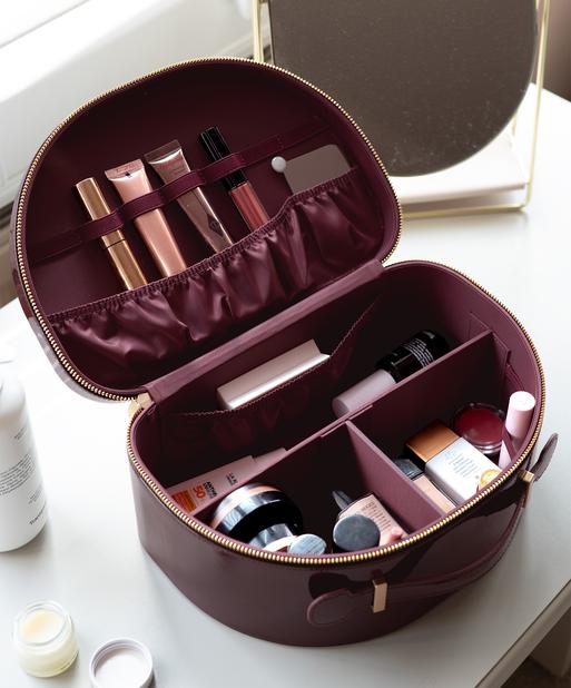 Patent Cherry Vanity Case
