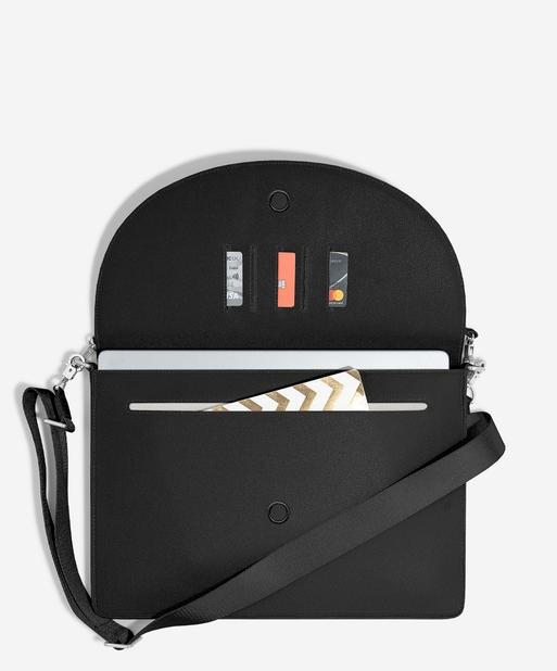 Black Slim Laptop Bag