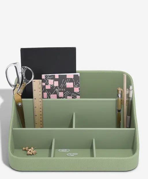 Pistachio Green Desk Organiser
