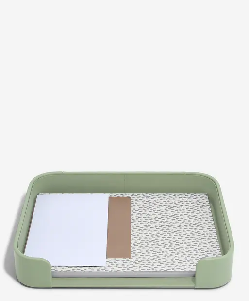 Pistachio Green Letter Tray