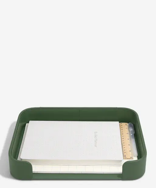 Emerald Green Letter Tray